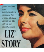 1961 Elizabeth Taylor Modern Screen Magazine COVER ONLY Movie Star Beaut... - $29.99