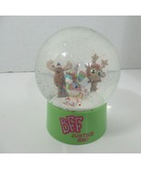 Justice Stores BFF 2010 glitter snow water globe monkey reindeer guinea ... - £16.02 GBP