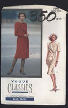 VOGUE CLASSICS 7640 SIZE 12-14-16 * Misses' Dress uncut - $9.95