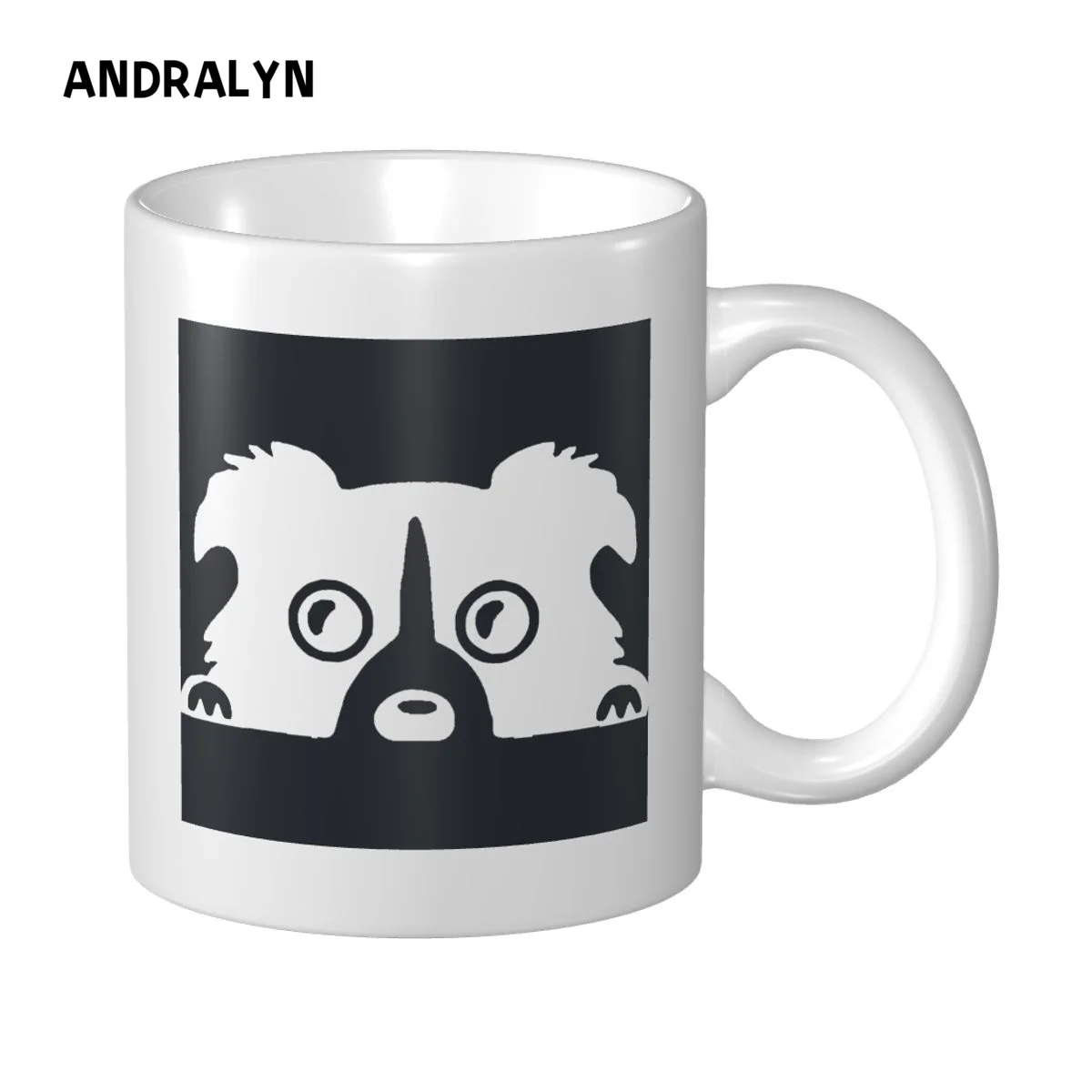 Collie DOG Personality Print Mug Coffee Mug Cute Gamer Birthday Gift Back To Sch - $19.99