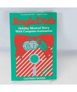 Jingle Disk Holiday Musical Story &amp;Animation Apple II+ IIe IIc IIgs Comm... - $369.23 MXN