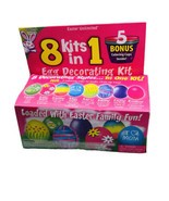 *EASTER  EGGS  DECORATING KIT*RAINBOW COLOR. Family Fun R.J. Rabbit - £6.50 GBP