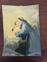 Saint Anthony of Padua Image 7&quot; X 5&quot;, New From Italy - €6,85 EUR