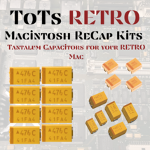 Apple Macintosh Classic - Logic Board Capacitor Kit - $6.99