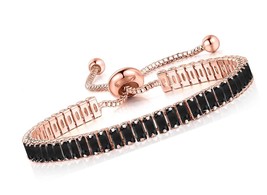 18K Real Gold Plated Tennis Bracelet For Women | and - £35.19 GBP