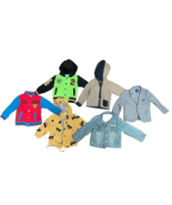 pre-own Boy Toddler Set of 6 Jackets sz 3T (24-36m) jeans denim suit top... - €27,84 EUR