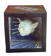 Star Wars Magic Cube Empire Strikes Back Yoda Darth Vader Mirror Shadow Box 1996 image 1