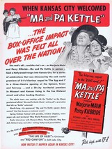 Ma and Pa Kettle 1949 ORIGINAL Vintage 9x12 Industry Ad Marjorie Main - £31.14 GBP