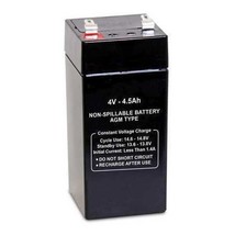 Sealed Lead Acid Battery,4Vdc,4.5Ah - £22.80 GBP