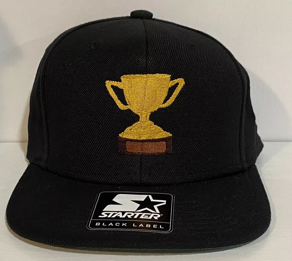 Starter Black Label  Major Trophies Hat Snap Back - $25.54