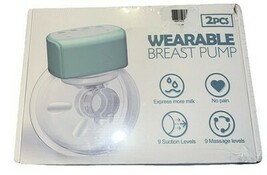 Wearable Breast Pump 2PCS One Box New/Sealed Please See All Photos - $25.73