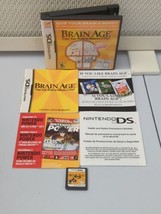 Brain Age: Train Your Brain in Minutes a Day (Nintendo DS, 2006) Complete in Box - $5.94