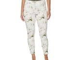 Buffalo Ladies&#39; Size 4 Tencel Blend Ankle Pant, White Ivory Floral - $24.99