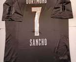 Jadon Sancho #7 Borussia Dortmund Blackout Match Black Soccer Jersey 201... - $80.00