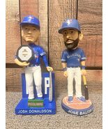 TORONTO BLUE JAYS BOBBLEHEAD JOSE BAUTISTA 2013 JOSH DONALDSON MVP BOBBL... - $35.13