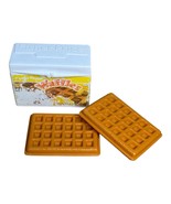 Vintage 1980&#39;s Fisher Price Fun With Food 2 Waffles &amp; Box Playset Retro ... - $12.00