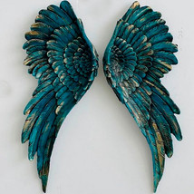 Angel Wings Wall Decor, Resin Made, Decor for Wall, Ornamental Home - £86.33 GBP