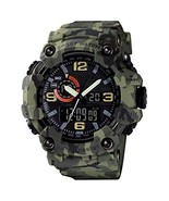 Men&#39;s Digital Sports Wrist Watch LED Screen Large Face Electronics Milit... - £30.14 GBP