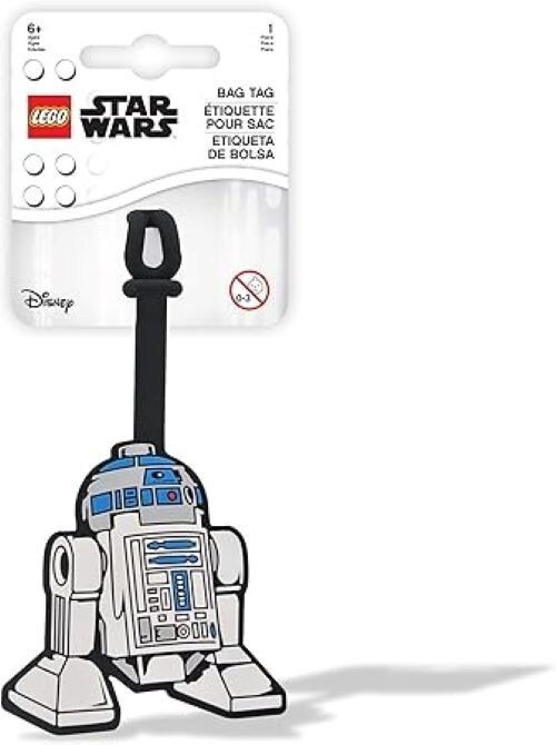 Lego Star Wars Silicone Luggage Tag - R2-D2 (52234) Writable Surface on Back - $12.86 Lego Star Wars Silicone Luggage Tag - R2-D2 (52234) Writable Surface on Back - $12.86