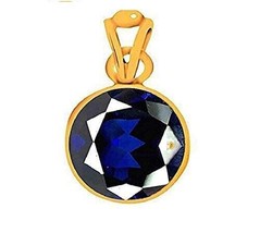 Blue Sapphire 10.00 ct. 11 Ratti Blue Sapphire Neelam Marka Natural Gemstone Pe - $16.88