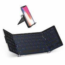 iClever BK05 Bluetooth Keyboard with 3-Color Backlight, Bluetooth 5.1 Multi-Devi - £73.24 GBP