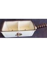 Vintage Metlox Rectangular Divided Vegetable Bowl – Poppytrail – VGC–RED... - $81.48 CAD