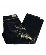 Y2K Artful Dodger Black Embellished Stitched Cutter Lads Crew Men Denim ... - $4,862.00 MXN