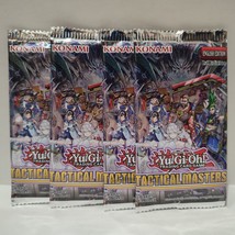 4x YuGiOh Tactical Masters Booster Packs Lot - $13.46