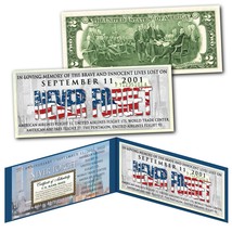 Commemorative 21st Anniversary WTC 2001-2022 U.S. $2 Bill - $14.92