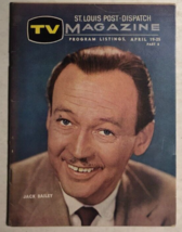TV MAGAZINE St. Louis (MO) Post-Dispatch April 19, 1959 Jack Bailey - £11.65 GBP