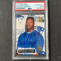 1994 Topps #164 Willie McGinest Signed Card AUTO PSA Slabbed Patriots - £54.75 GBP