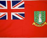 British Virgin Islands - 2'X3' Nylon Flag (Red) - Nylon, 2' x 3', Withou... - $44.40