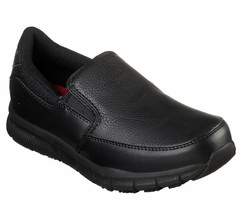 Women&#39;s Skechers Work Relaxed Fit: Nampa - Annod Sr Shoe, 77236 Black Mult Sizes - £47.92 GBP