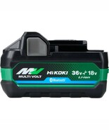 HiKOKI Multi-Volt Battery 36V/2.5Ah 18V/5.0Ah BSL36A18BX Bluetooth VVGa641 - $2,504.30 MXN