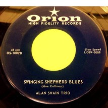 Alan Swain Trio - Swinging Shepherd Blues - 2 Speeds - Vtg 45rpm Vinyl Record 7&quot; - $19.80