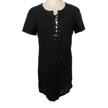 Kut from the Kloth Embroidered Lace Boho Tie String Front Short Sleeved ... - $27.70