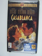 Casablanca VHS Special Edition Clamshell Case Video New Factory Sealed - £8.16 GBP