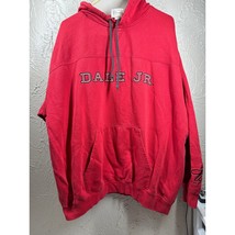 Dale Earnhardt JR #8 Red Nascar Hoodie Mens Sweatshirt Budweiser Vest Si... - $512.19 MXN