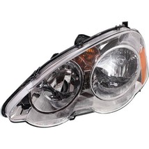 Headlight For 2002-2004 Acura RSX Coupe Driver Side Chrome Housing Clear Lens - £159.18 GBP