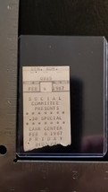 38 SPECIAL - VINTAGE FEBRUARY 6, 1987 CARR CENTER CONCERT TICKET STUB - £11.84 GBP