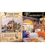 Lot 2 Victorian House Design Interior Decorations Moss Winkler Cirker PE... - £8.59 GBP