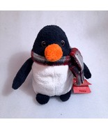 NEW Russ Berrie Luv Pets Penkie Penguin plush Bean Bag Plush Animal w/ s... - $58.00
