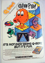 1982 Color Ad Q*bert Video Game Parker Brothers - $7.99