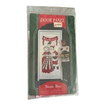 Vintage 1995 Santa’s Best Merry Christmas Plastic Door Panel Cover 30”x 72” - $186.39 MXN