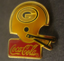 Coca-Cola Green Bay Packers Super Bowl 1985 Nflp Lapel Pin - £2.76 GBP