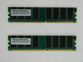 2GB (2X1GB) Ddr Memory For Asus A8N-SLI Deluxe Motherboard - £24.91 GBP