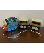 Vintage 1998 Thomas The Train Pull Along With Thomas, Annie, &amp; Clarabel ... - €9,81 EUR