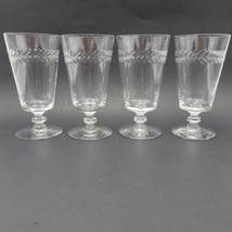 Set of 4 Woodstockby by TIFFIN-FRANCISCAN Ice Tea /  Juice /Water Vintage  - £38.34 GBP