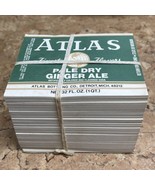 Wholesale Lot 1000 Vintage 1QT Ginger Ale Labels Atlas Bottling Co Detro... - €47,31 EUR