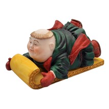 Dept 56 Thaddeus The Tobogganist Merry Makers Figurine 93572 VTG 1996 - $18.35